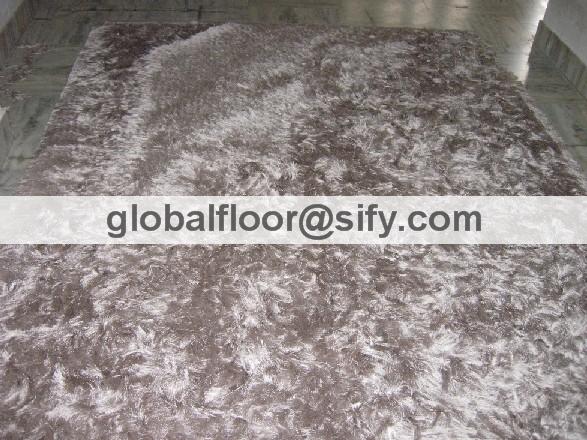 Gff-9106 fine polyester rug