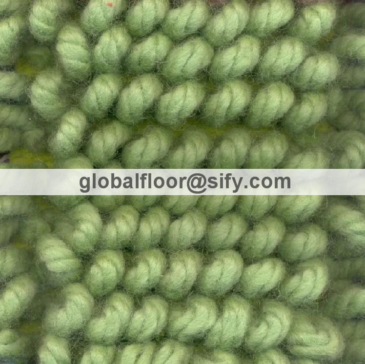 Gff-10024 wool shaggy rugs 