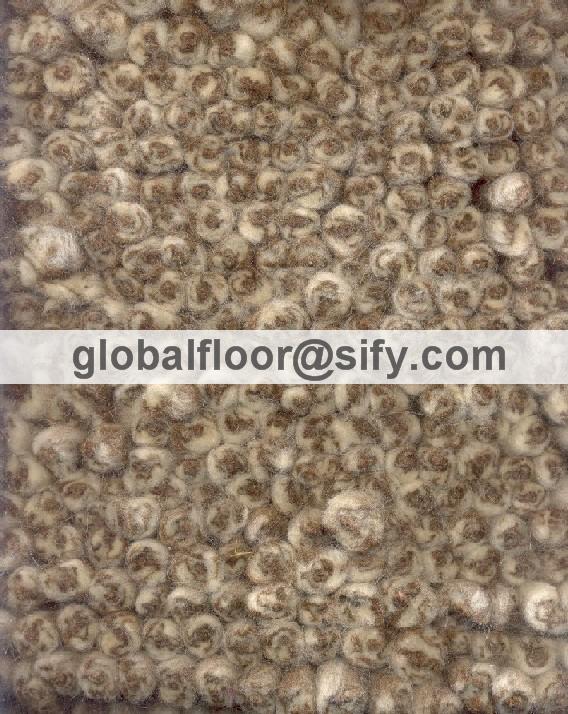 Gff-10029 wool shaggy rugs