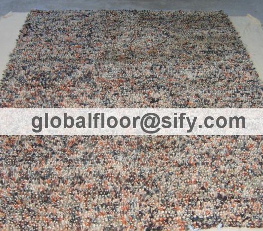 Gff-10033 wool shaggy rugs 